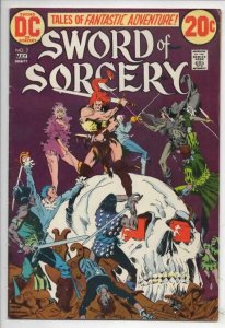 SWORD of SORCERY #2 3 4, FN, 1973, 3 issues, more Bronze age in store