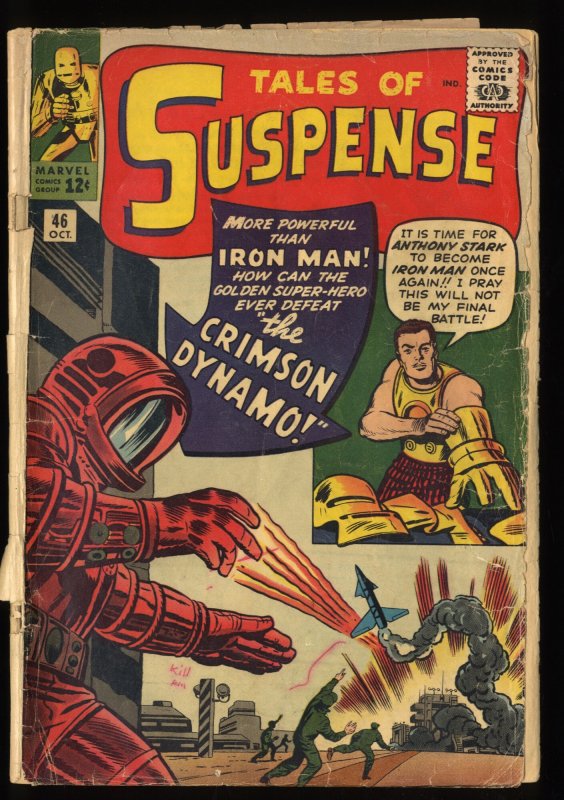 Tales Of Suspense #46 FA/GD 1.5 1st Crimson Dynamo! Iron Man