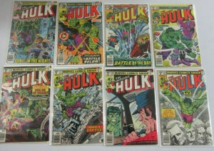 Hulk comic lot from #201-249 42 different books average 4.0 VG (1976-80)