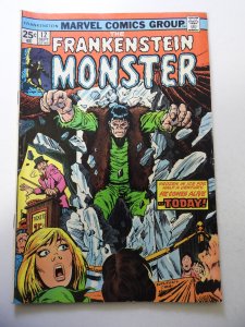 The Frankenstein Monster #12 (1974) FN Condition MVS Intact