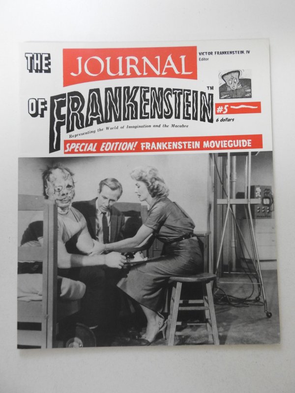 The Journal of Frankenstein #5 W/Frankenstein Movieguide! Fine Condition!