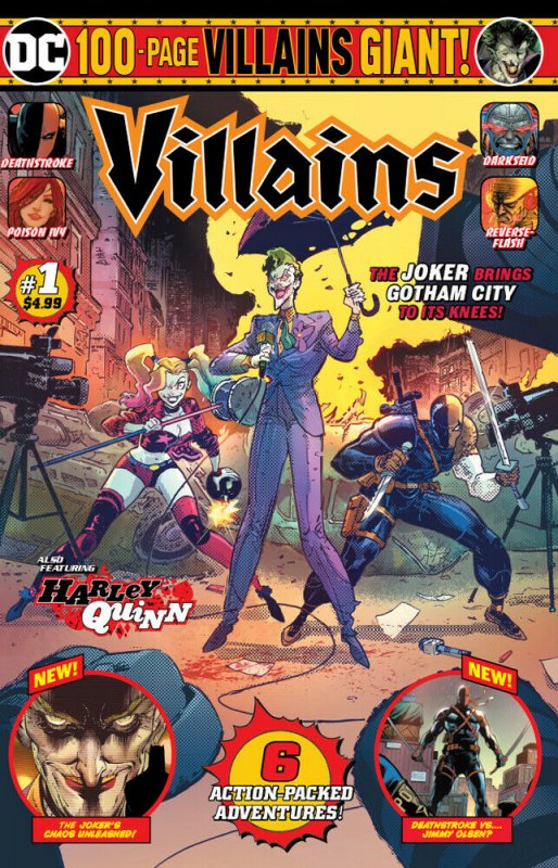 DC VILLAINS GIANT #1