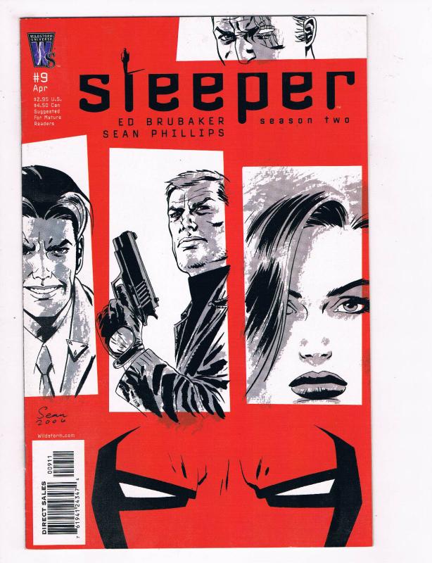 Sleeper #9 NM Wildstorm Comics Comic Book Brubaker 2005 DE27