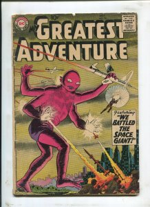MY GREATEST ADVENTURE #24 - WE BATTLED THE SPACE GIANT! - (3.0) 1958