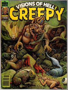 CREEPY 108 ( 1.50 cvrpr)   GD  June 1979 COMICS BOOK