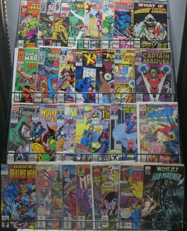 WHAT IF...? MEGA-SAMPLER! 30 issues from Volume1,2&3! Ponder Marvel's Never-was!