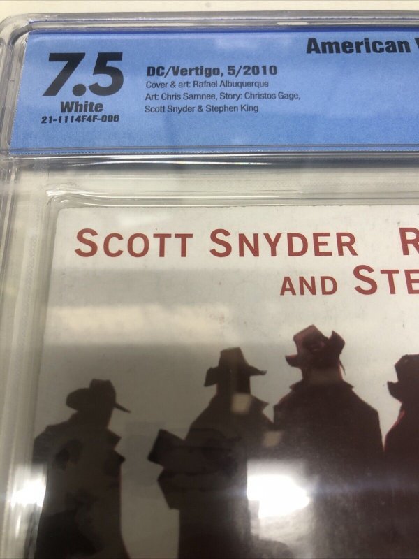 American Vampire (2010) # 1 (CBCS 7.5) Rafael Albuquerque • Chris Albuquerque