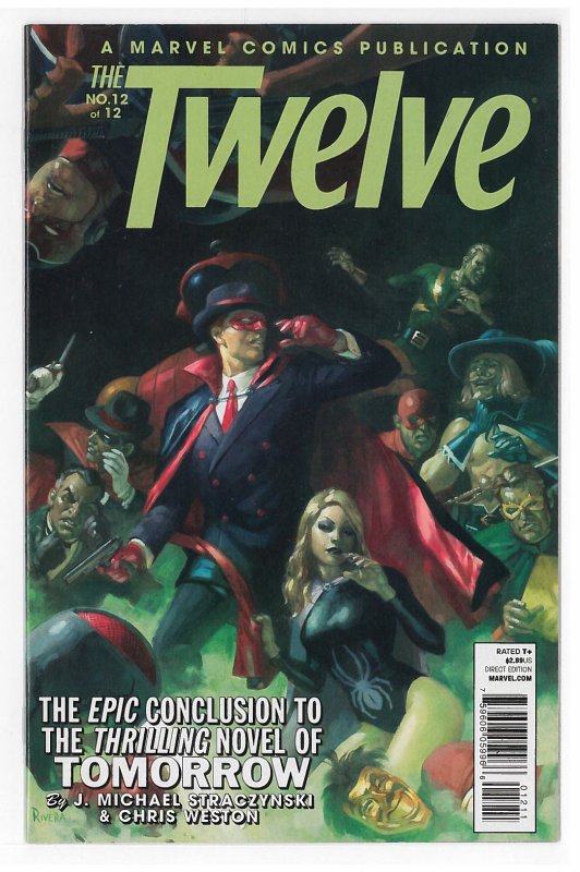 Twelve (2007 Marvel) #0-12 VF/NM Complete series