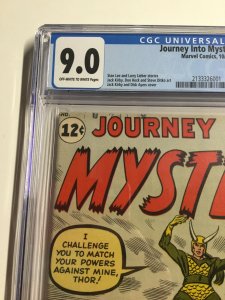 Journey Into Mystery 85 Cgc 9.0 Ow/w Pages Marvel Silver Age 1st Appearance Loki