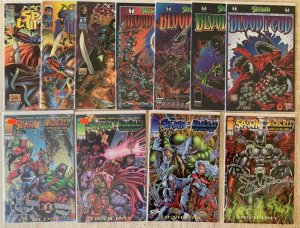 SPAWN/WITCHBLADE 1-3, SPAWN: BLOODFEUD 1-4, SPAWN VS. WILDC.A.T.S 1-4 | 11 TOTAL