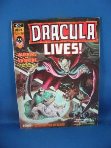 DRACULA LIVES 4  VF  MARVEL 1974