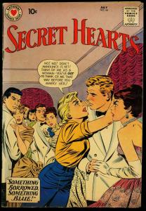 Secret Hearts #64 1960- DC Romance-  Love Triangle VG