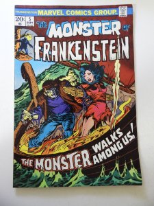 The Frankenstein Monster #5 (1973) FN Condition