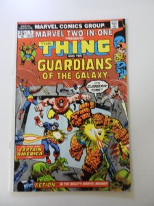 Marvel Two-in-One #5 (1974) FN- condition MVS intact subscription fold