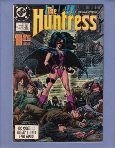 Huntress #1 2 3 4 5 FN/VF 1st Appearance Helena Bertinelli DC 1989