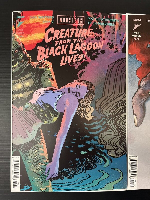 UNIVERSAL MONSTERS CREATURE F/T BLACK LAGOON LIVES #3 CVR A + 1:10 PROSHIPPER