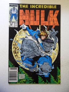 The Incredible Hulk #344 (1988) VF Condition