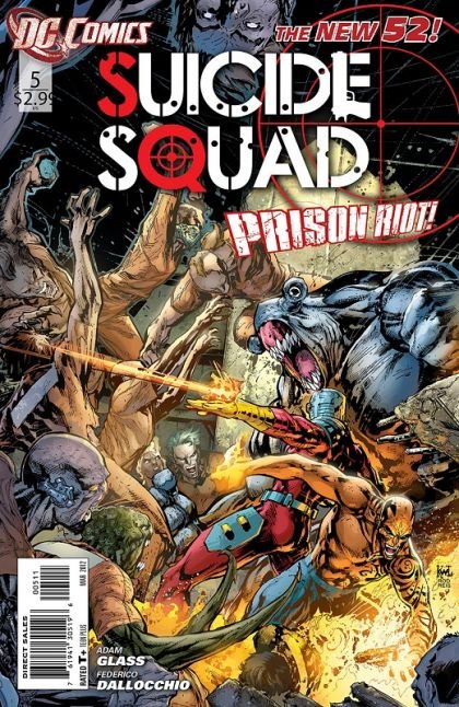 Suicide Squad #5 (VF/NM) 2012 DC Comics ID#000