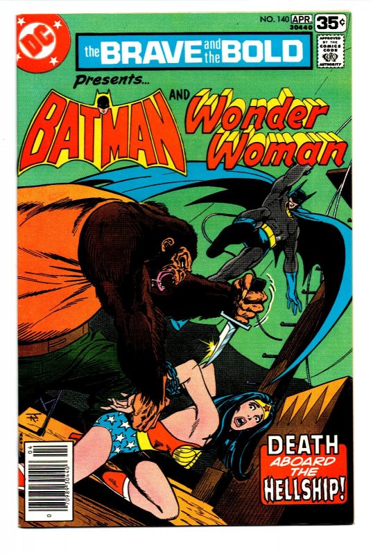 Brave and the Bold #140 newsstand - Batman - Wonder Woman - 1978 - NM 