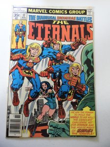 The Eternals #17 (1977) VG Condition 1/2 cumulative tear bc