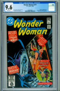 WONDER WOMAN #272 CGC 9.6 1980-DC comic book - 4343005002