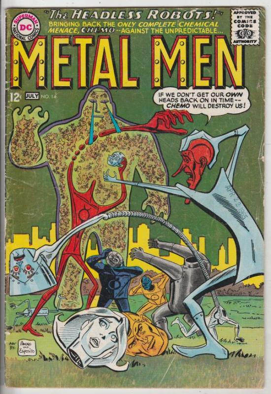 Metal Men #14 (Jul-65) VG/FN Mid-Grade Metal Men (Led, Tina, Tin, Gold, Mercu...