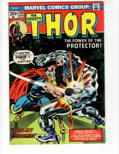 Thor #219 (1974) VF THE POWER OF THE PROTECTOR! Bronze Age MARVEL Classic !!!