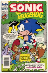 Sonic The Hedgehog #20  1995 - Archie  -VF- - Comic Book