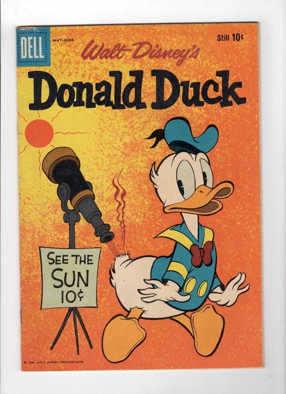 Donald Duck #71 (May 1960, Dell) - Very Good/Fine 