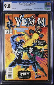 Venom: The Enemy Within #2 CGC 9.8 1994 WHITE Pages Morbius & Demogoblin