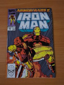 Iron Man #261 Direct Market Edition ~ NEAR MINT NM ~ 1990 Marvel Comics