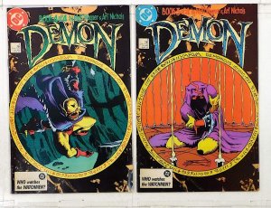 The Demon Lot of 2 #2, 3 (1987) DC Comics 1st Print Comic Books
