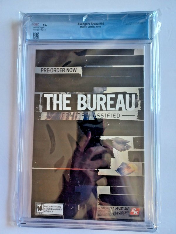 Avengers Arena #14 - X-23 Cover/ Wolverine 1 Homage - 2013 - CGC 9.6