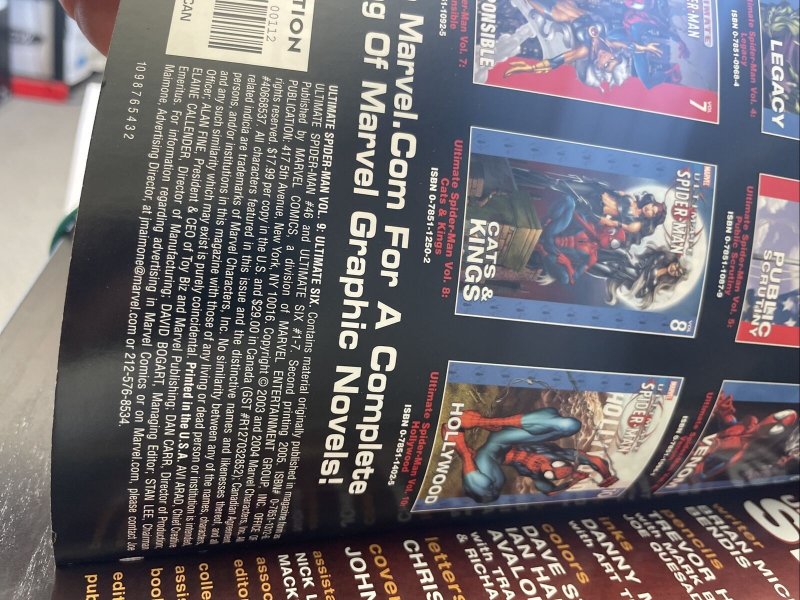 Ultimate Spider-Man Vol.  #9 2nd Print Trade Paperback Brian Michael Bendis 