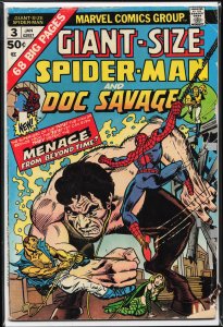 Giant-Size Spider-Man #3 (1975) Doc Savage