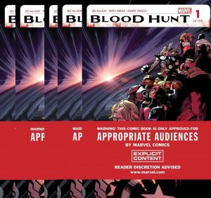 (2024) 5 Polybagged Copies BLOOD HUNT RED BAND #1! FREE SHIPPING! HOT!