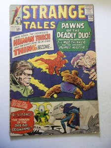 Strange Tales #126 (1964) VG Condition 1/2 tear bc