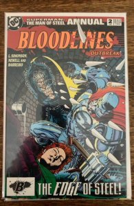 Superman: The Man of Steel Annual #2 Direct Edition (1993)