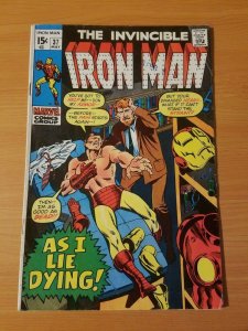 The Invincible Iron Man #37 ~ VERY FINE VF ~ (1971, Marvel Comics)