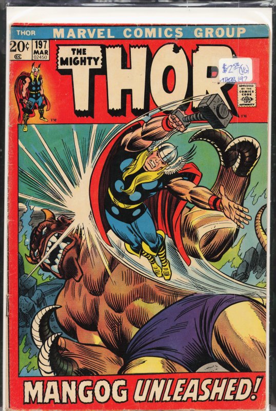 Thor #197 (1972) Thor