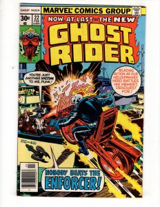 Ghost Rider #22 (1977)  NOBODY BEATS THE ENFORCER!  / ID#722