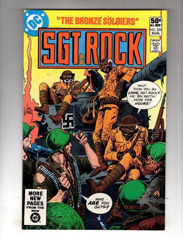 Sgt. Rock #355 (1981) Excellent HI-GRADE War ~ Bronze DC / ID#30