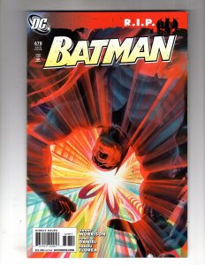 Batman #678 (2008) Alex Ross Cover ~ R.I.P. Storyline  / ID#31