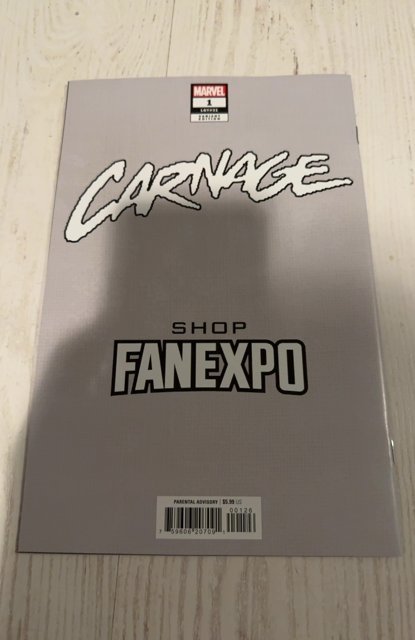 Carnage #1 Camuncoli Virgin Cover (2024)