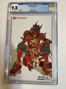 Monkey Prince (2022) # 1 (CGC  9.8 WP) Anandrk Variant Cover | Census=9