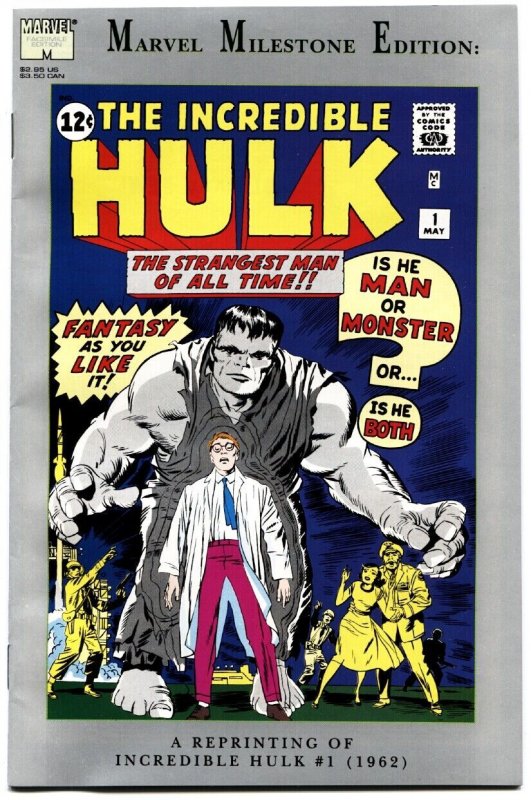 MARVEL MILESTONE EDITION: INCREDIBLE HULK #1-FIRST ISSUE-1992