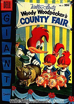 WOODY WOODPECKER'S COUNTY FAIR (1958 Series) #5 Fair Comics Book