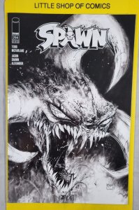 Spawn #294 McFarlane & Mattina Black White 2019 Variant Spawn/Violator Hybrid