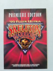 Skeleton Warrior 95 Fleer Ultra Promo Card - Prince Lightstar