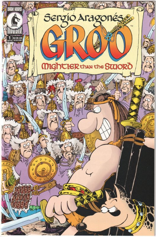 Sergio Aragonés' Groo: Mightier Than the Sword #1, 2, 3, 4 (2000) Compl...